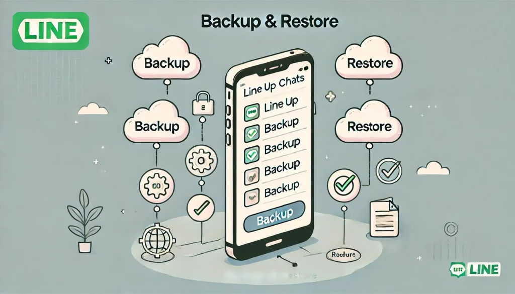 LINEトークを失わないためのバックアップ方法